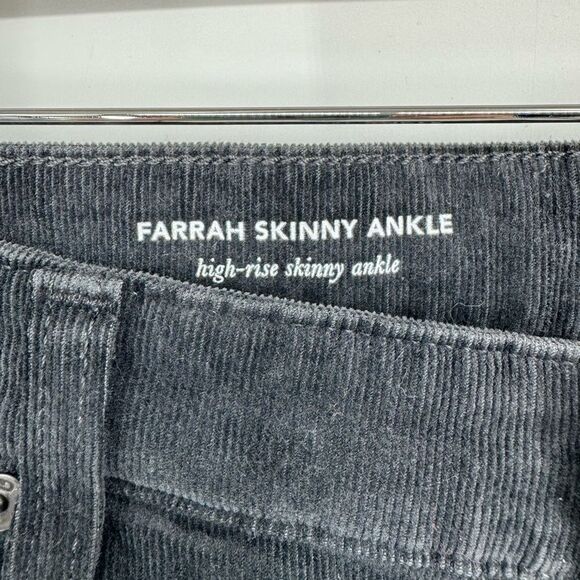 AG Jeans Farrah High Waist Skinny Jeans Gray Wash Sz 32 NWT - Picture 9 of 12